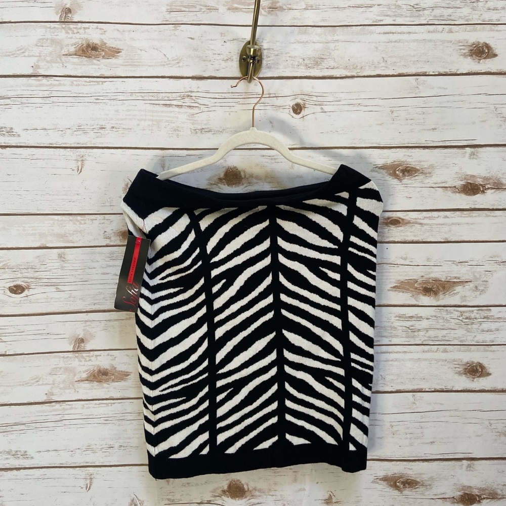 NWT Sofia zebra skirt size large